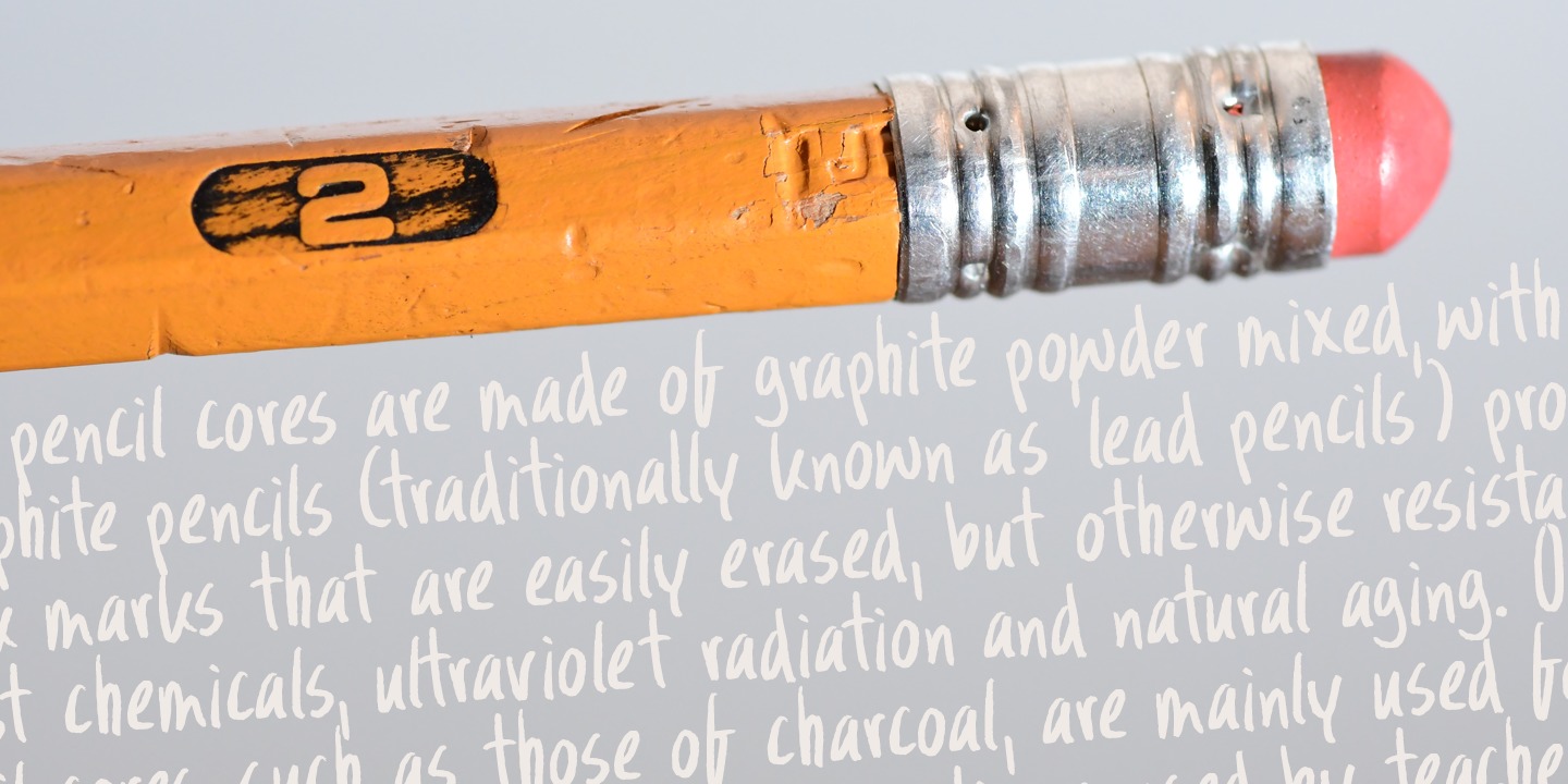 Wandering Pencil Italic Font preview